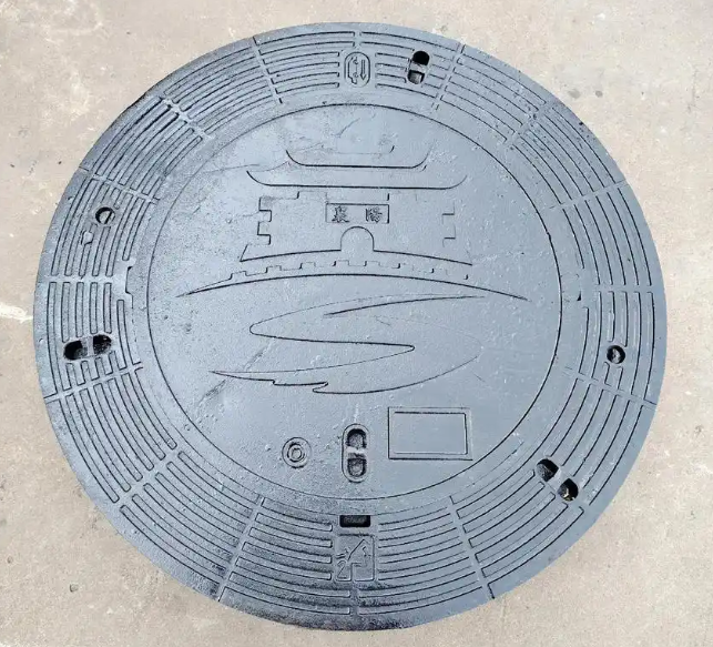 茅箭球墨铸铁井盖定制款展示